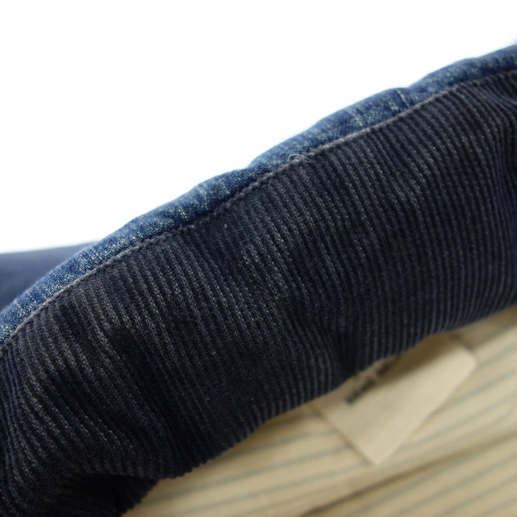 【REMI RELIEF×BEAMS PLUS】レミレリーフ×ビームスプラス 別注Denim Down Vest インディゴ サイズ L