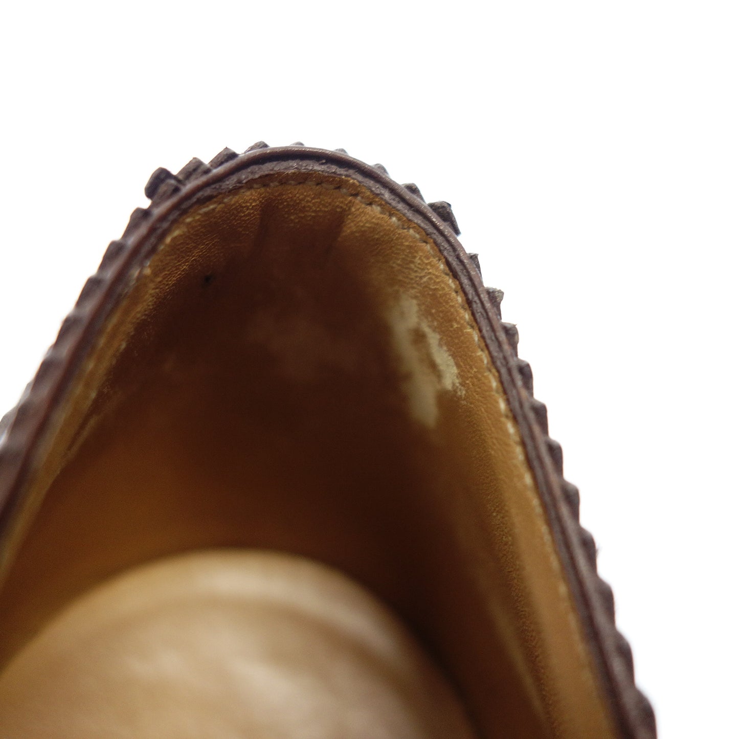 【J.M.WESTON】ジェイエムウエストン 590 トリプルソールダービー ウイングチップ カーフ ブラウン サイズ 7.5D