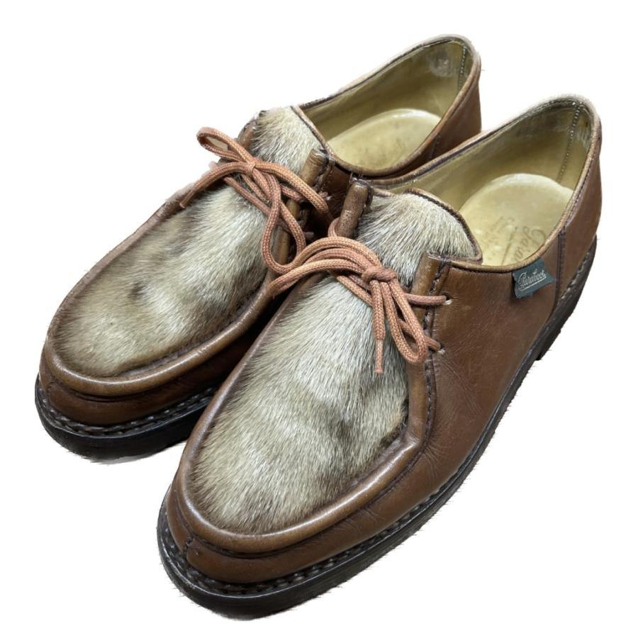 【Paraboot】パラブーツ ミカエル フォック チロリアンシューズ アザラシファー マロン サイズ 42 ラスト
