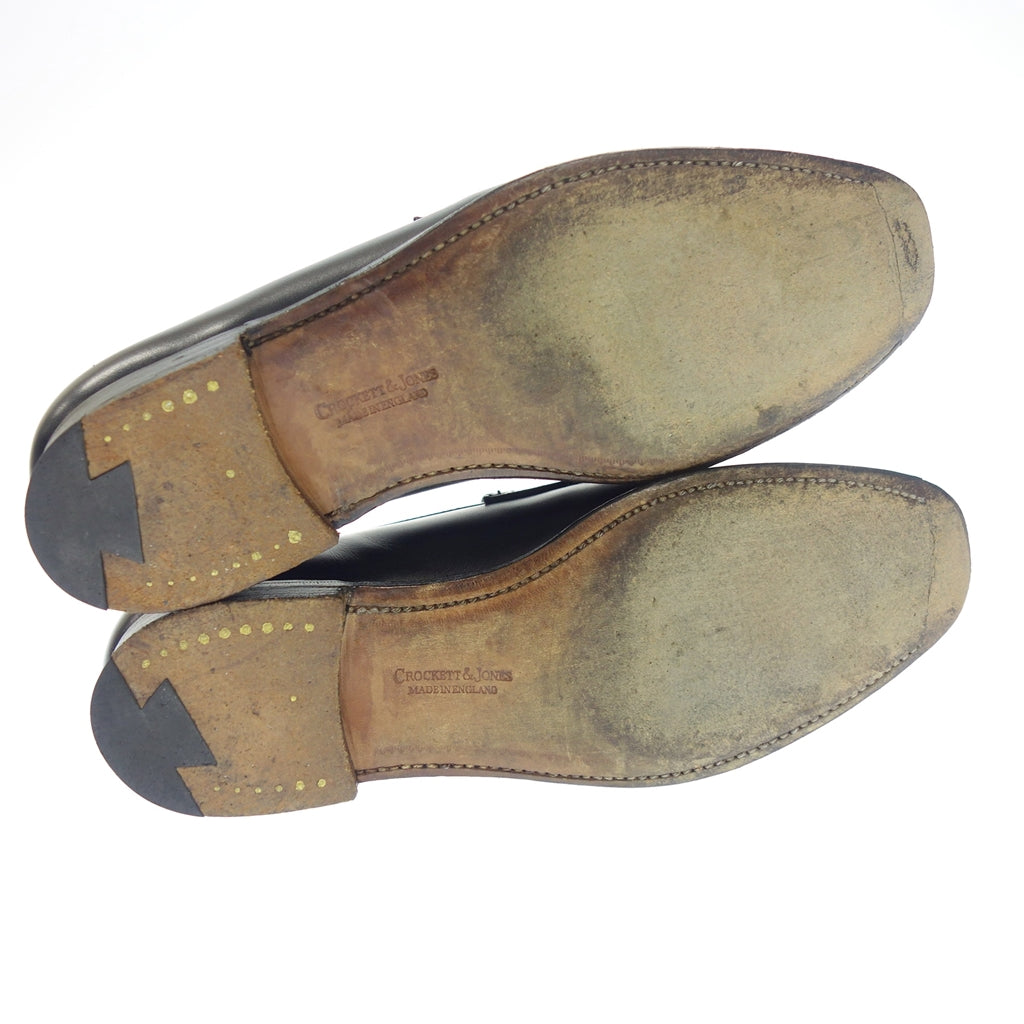 【CROCKETT&JONES】クロケットアンドジョーンズ POOLE カーフ コインローファー UK6E