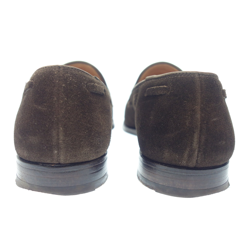 【CROCKETT&JONES】クロケット&ジョーンズ タッセルローファー スエード CAVENDISH3 サイズ UK6E 375ラスト