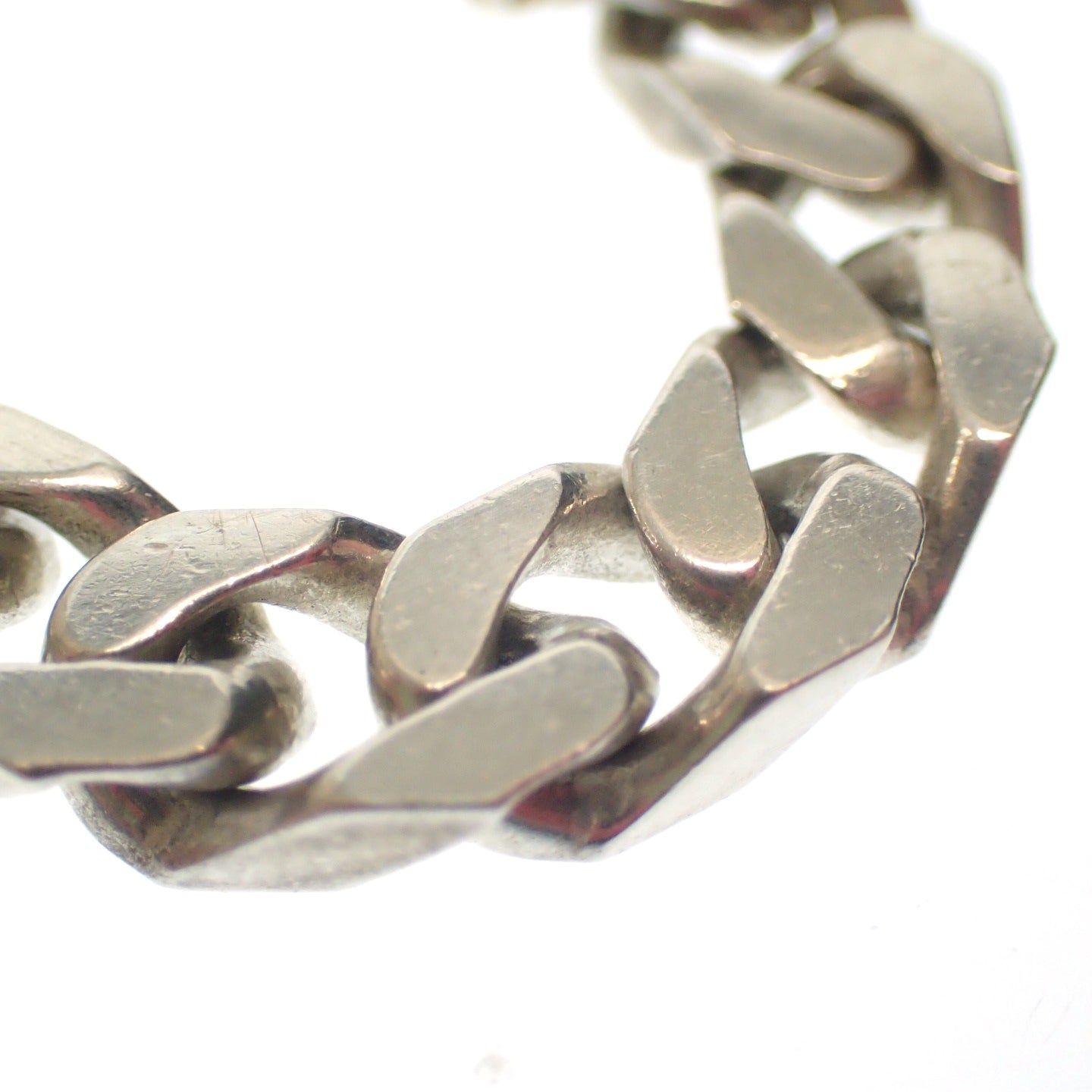 【GUCCI】グッチ シルバーブレスレット IDチェーン SV925