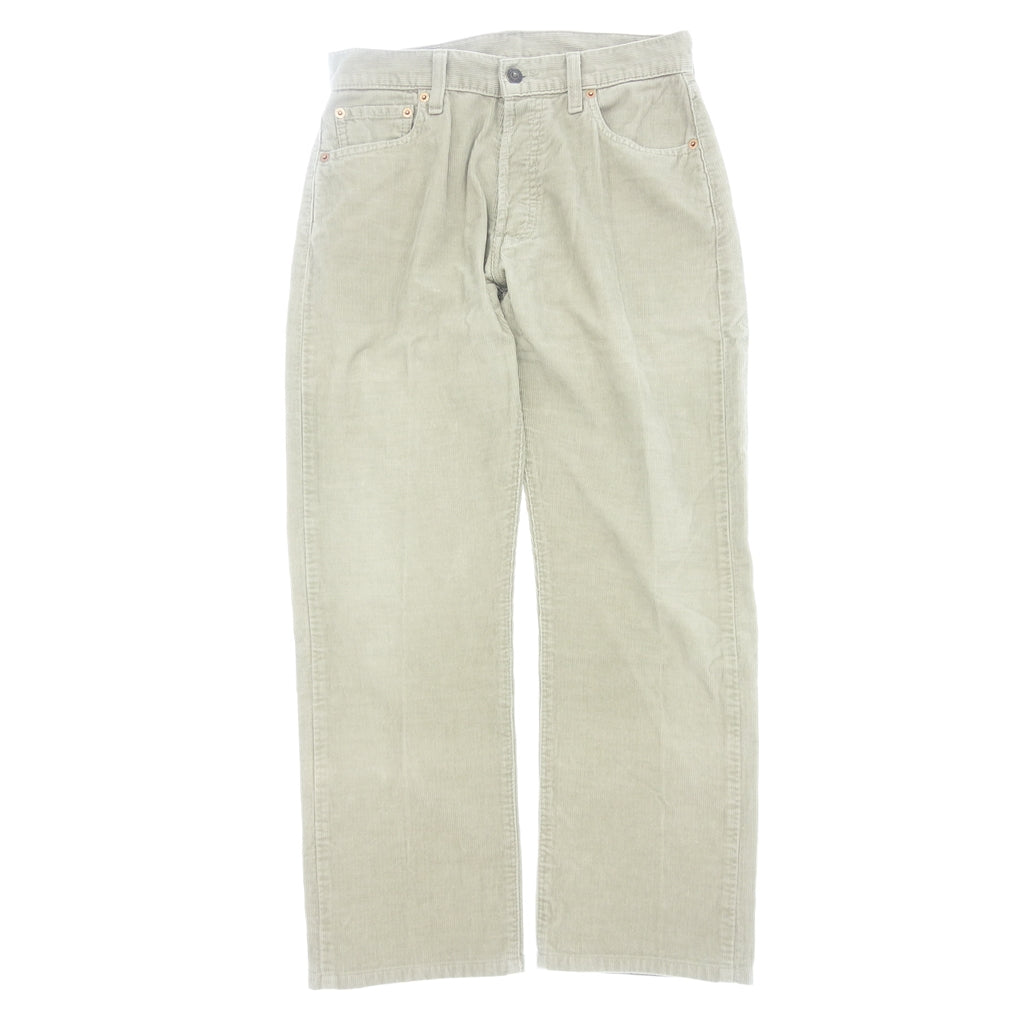 【Levi's】リーバイス 551 コーデュロイパンツ 1990年代 トルコ製 ボタン裏247 グレー サイズ W30 L32