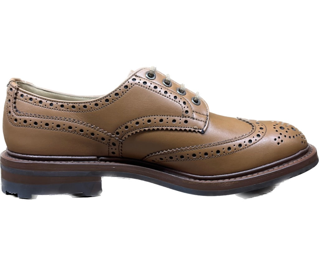 【Tricker’s】トリッカーズ M5633 BOURTON ウイングチップ カーフ マロン サイズ UK9 ラスト
