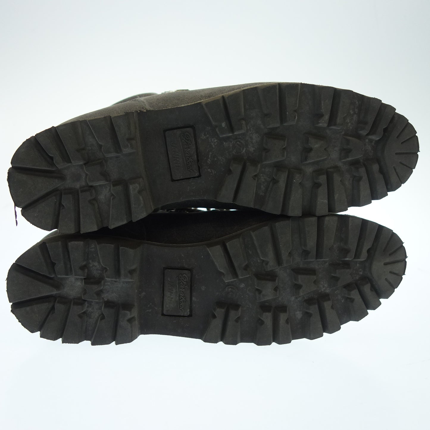 【PARABOOT】パラブーツ AVORIAZ トレッキングブーツ ワックスレザー グレー サイズ UL8 ラスト