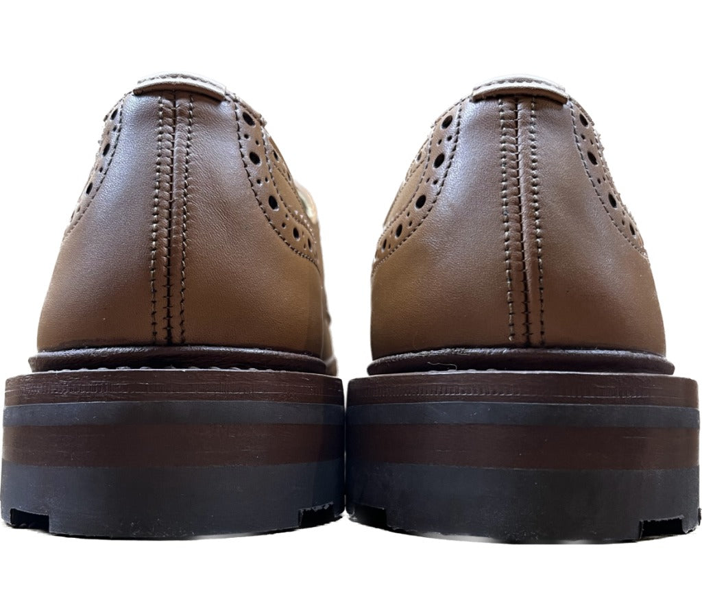 【Tricker’s】トリッカーズ M5633 BOURTON ウイングチップ カーフ マロン サイズ UK9 ラスト