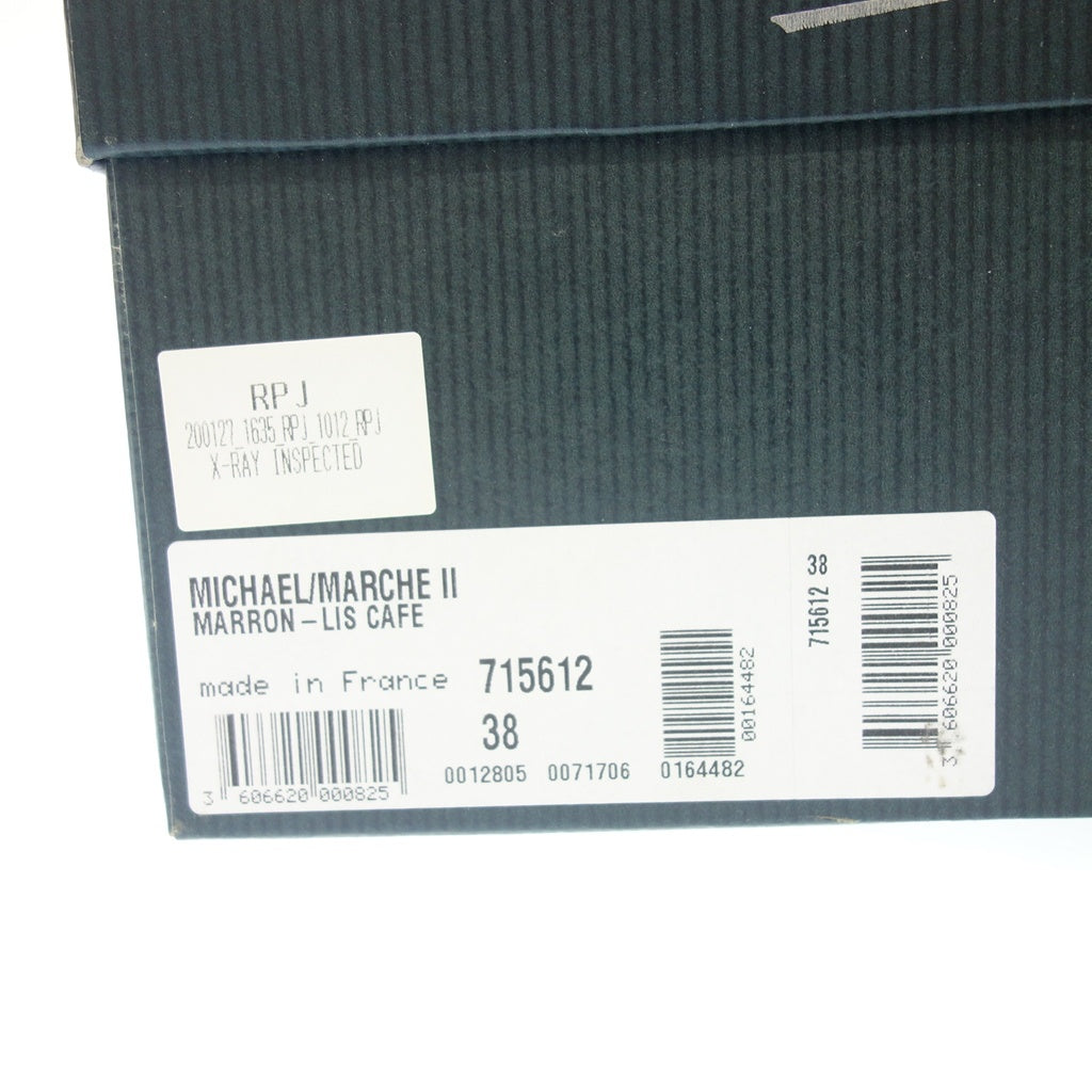 【PARABOOT】パラブーツ ミカエル チロリアンシューズ カーフ カフェ 38