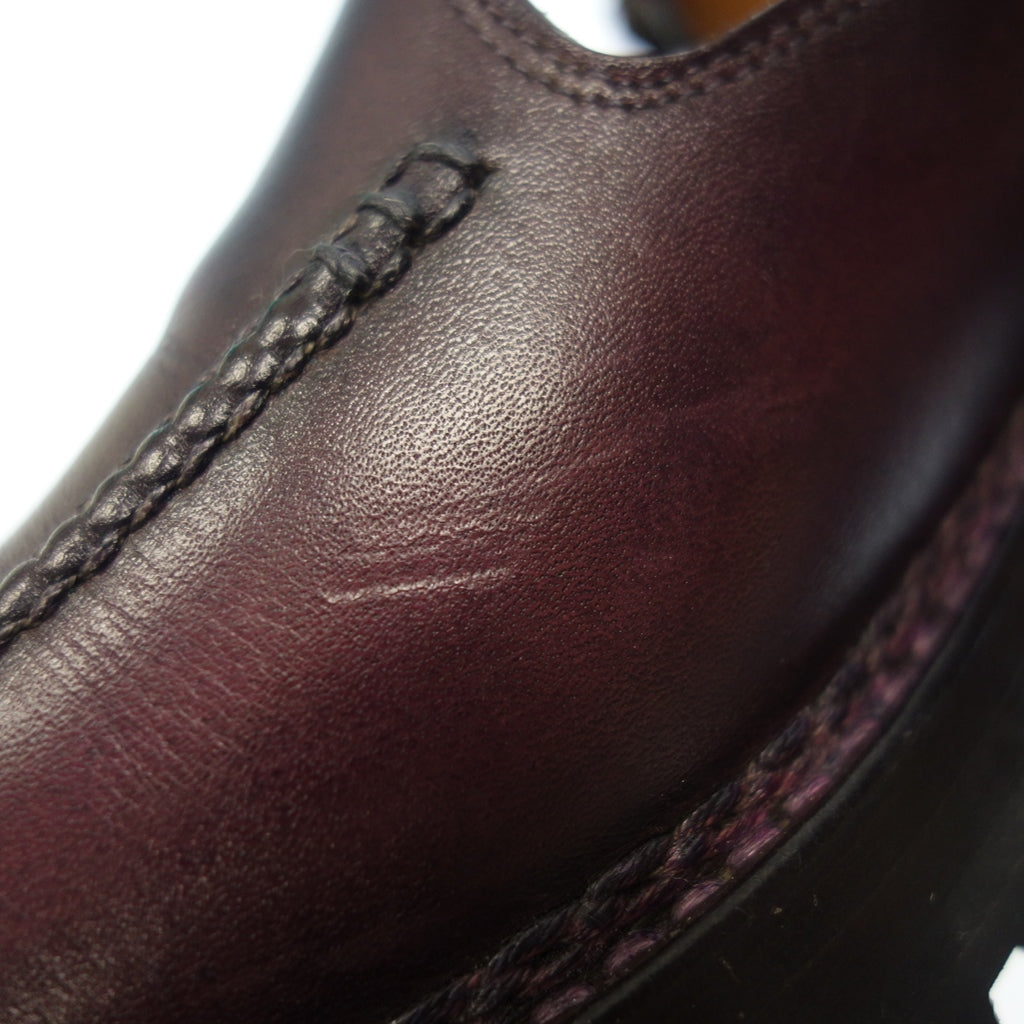 【F.lli Giocometti】フラテッリジャコメッティ FG229 T Strap U Tip パープル サイズ.40 MARMOLADA