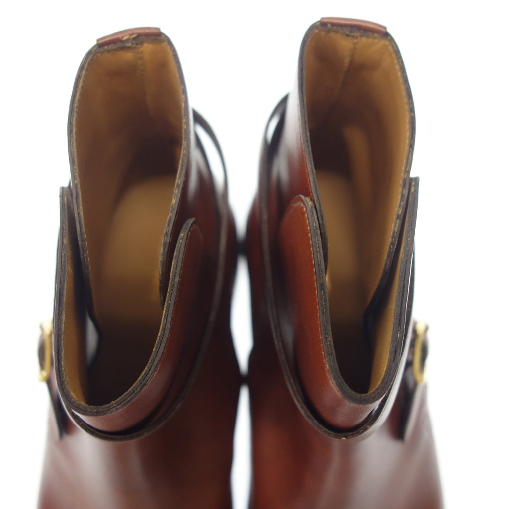 【JOHN LOBB】ジョンロブ JODHPUR ジョッパーブーツ カーフ ブラウン UK8E 8695B