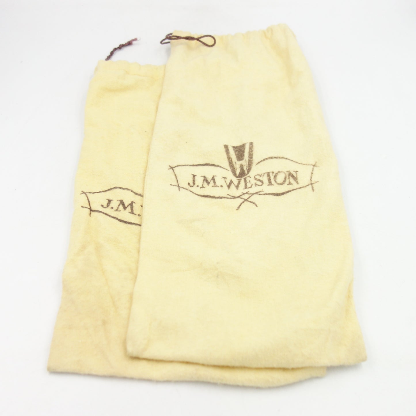 【J.M.WESTON】ジェイエムウエストン 旧ロゴ 501 ハーフハント Uチップ カーフ ブラウン レディース 4.5D 87ラスト