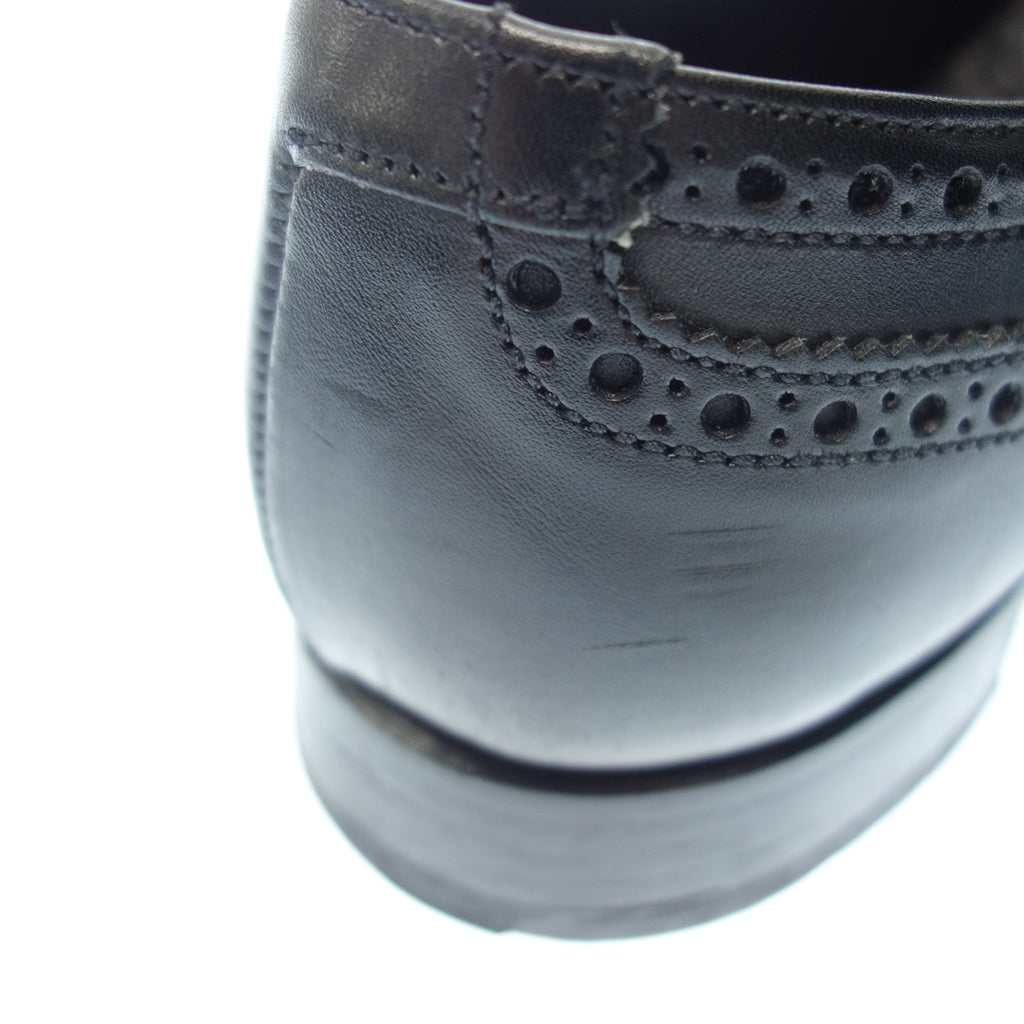 【Crockett&Jones】クロケット&ジョーンズ COVENTRY セミブローグ ブラック サイズ.UK6.5E