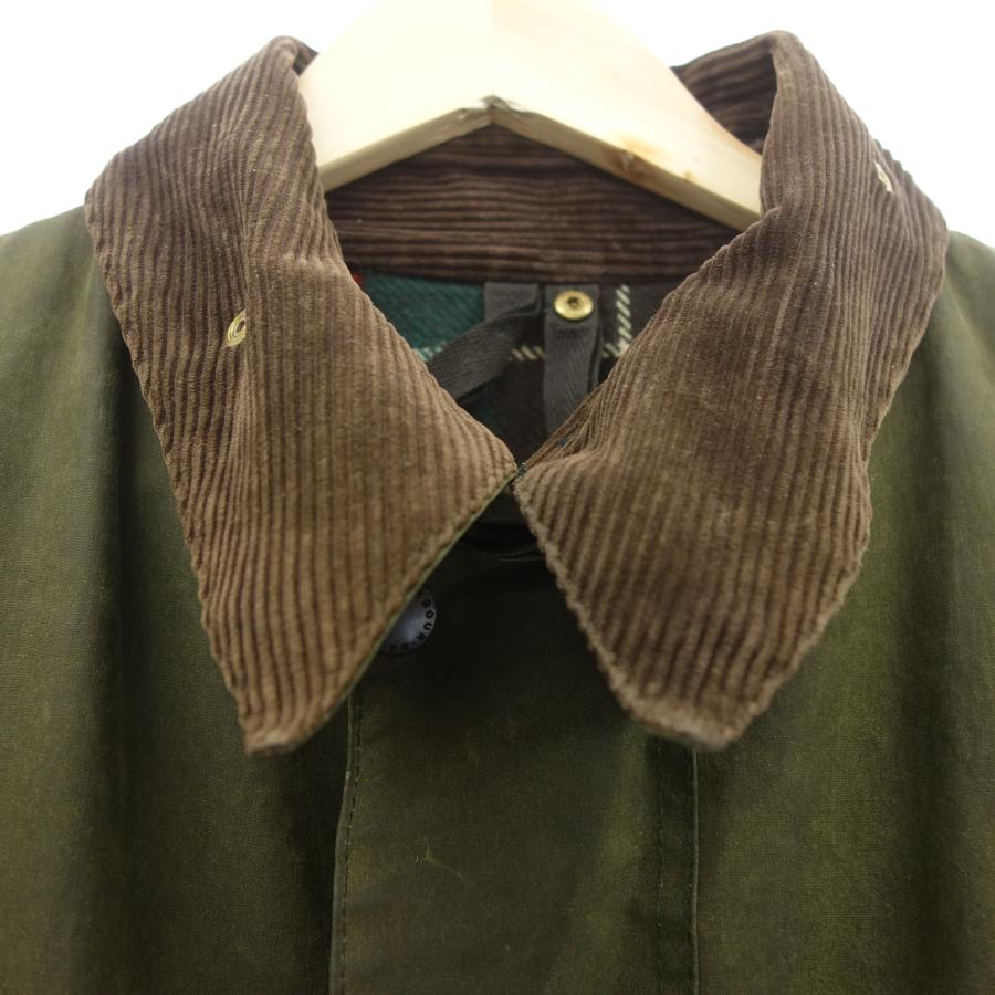 【Barbour】バブアー 1990年代 ノーザンブリア オイルドコート カーキ サイズ 46 NORTHUMBRIA