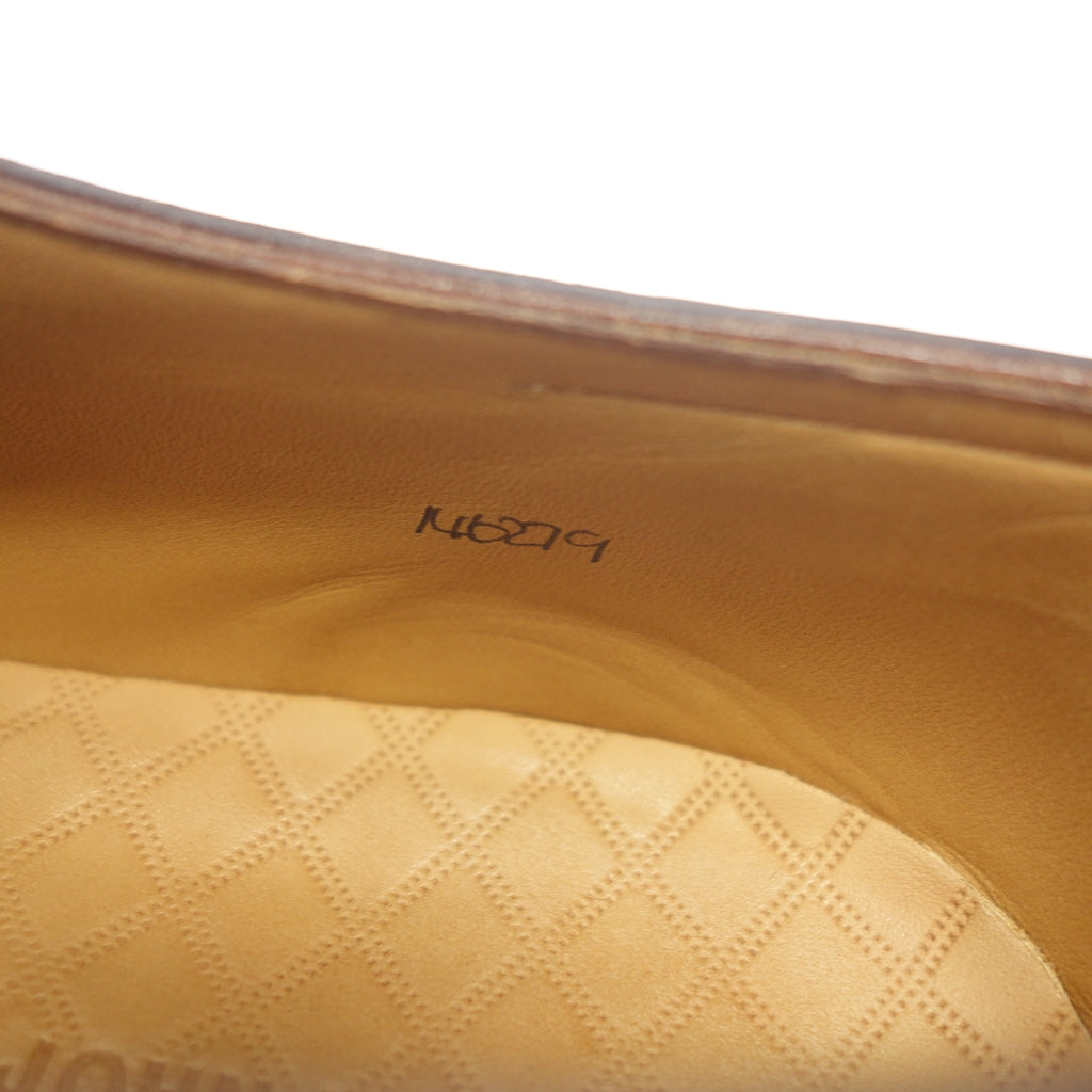【JOHN LOBB】ジョンロブ ELSON Uチップ シボレザー ブラウン UK9E 8695ラスト