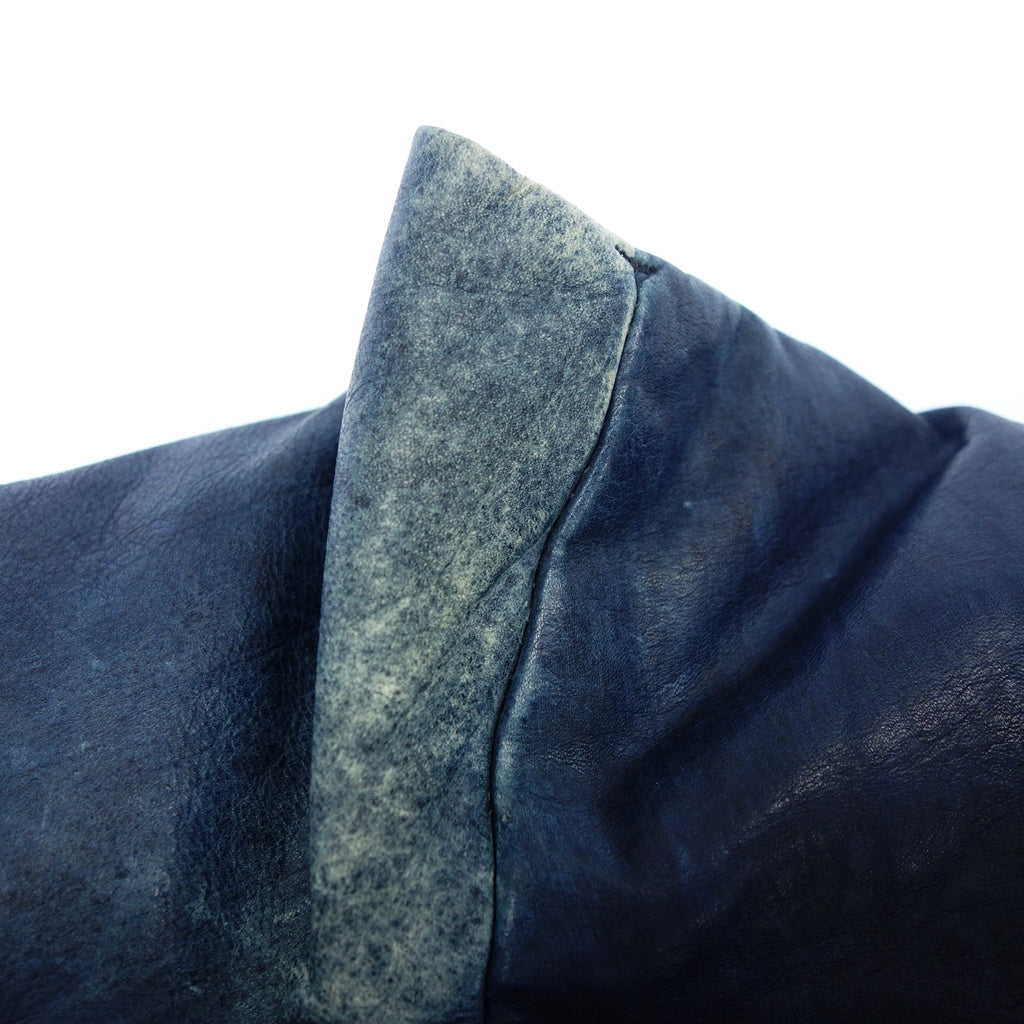 【REMI RELIEF×BEAMS PLUS】レミレリーフ×ビームスプラス 別注Denim Down Vest インディゴ サイズ L