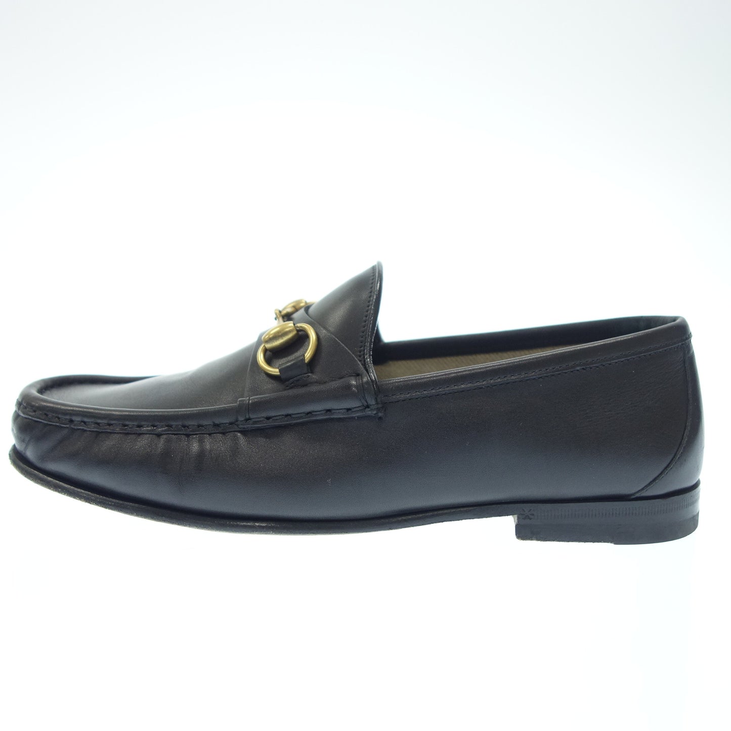 【GUCCI】グッチ 1953 ビットローファー カーフ ブラック サイズ 7 ラスト