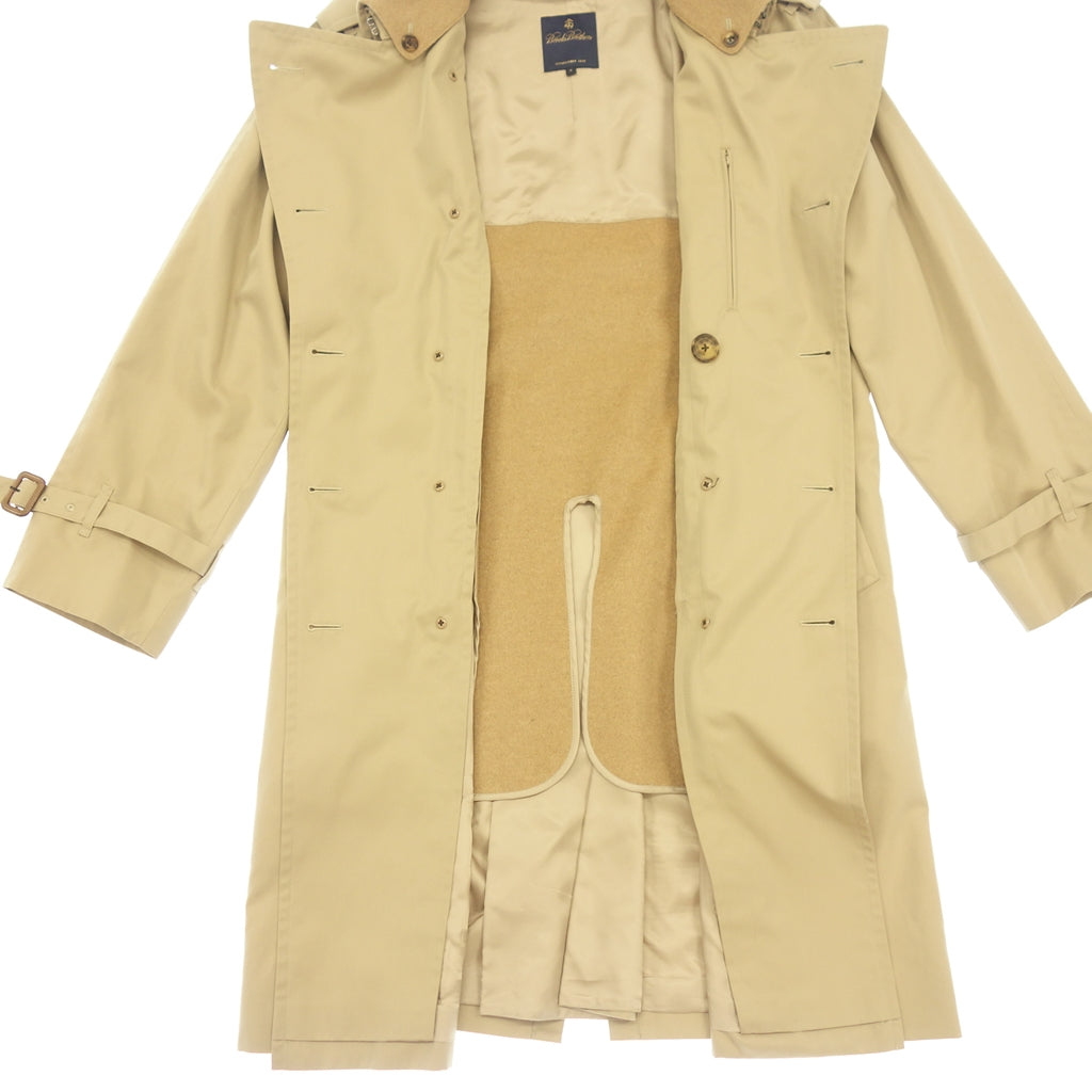 【BROOKS BROTHERS】ブルックスブラザーズ トレンチコート フルセット ベージュ サイズS