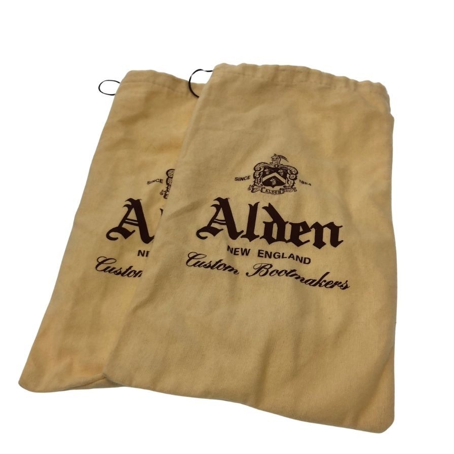 【Alden】オールデン 56251 パンチドキャップトゥ コードバン ブラック サイズ US8D モディファイドラスト