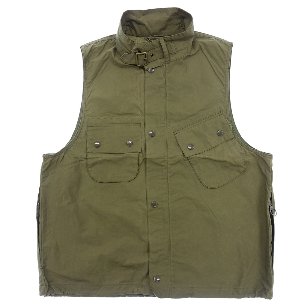 【Barbour x Engineered Garments】バブアー×エンジニアードガーメンツ アーサーベスト コットン オリーブ サイズM