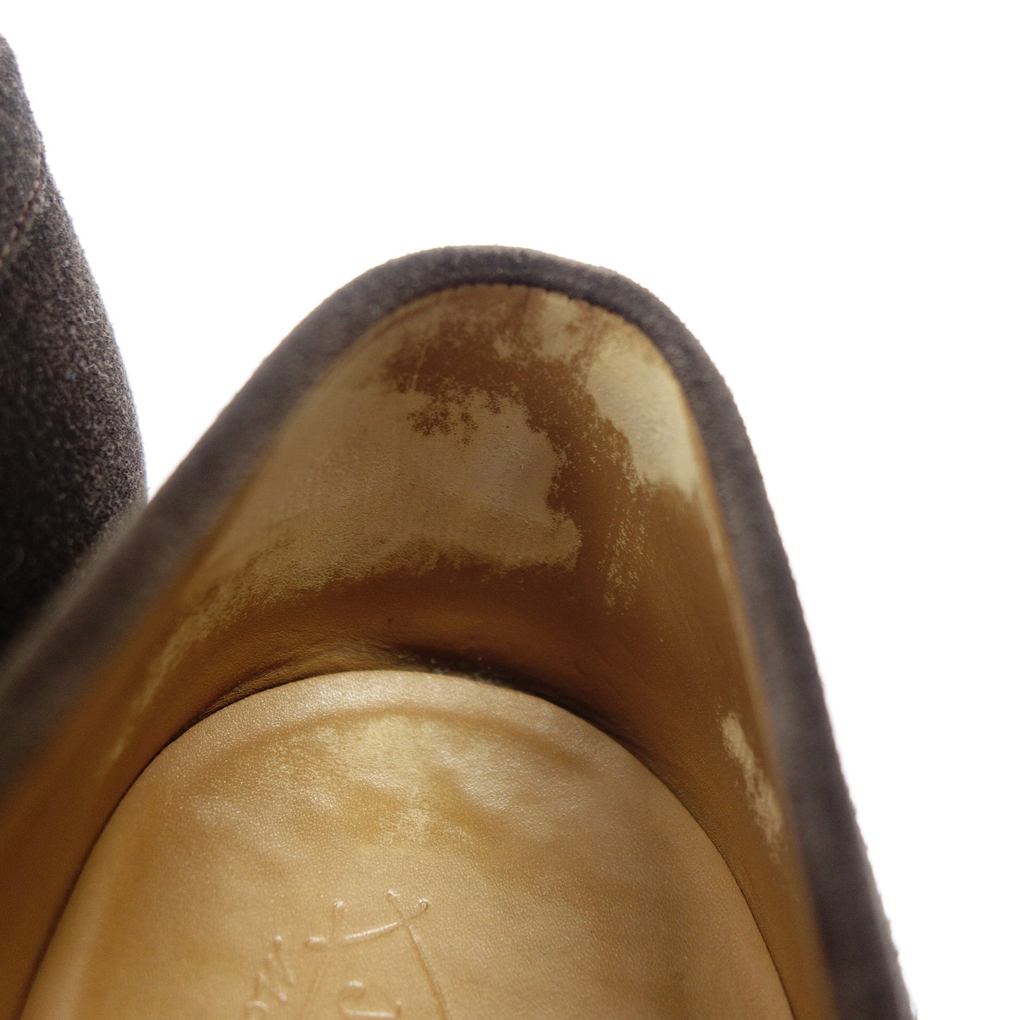 【J.M.WESTON】ジェイエムウエストン 180 シグネチャーローファー スエード ブラウン サイズ 7.5C