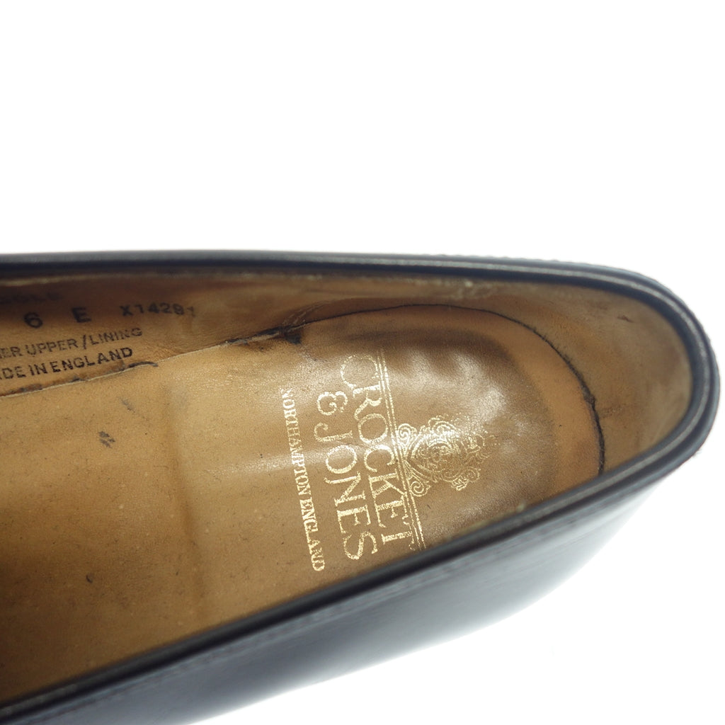 【CROCKETT&JONES】クロケットアンドジョーンズ POOLE カーフ コインローファー UK6E