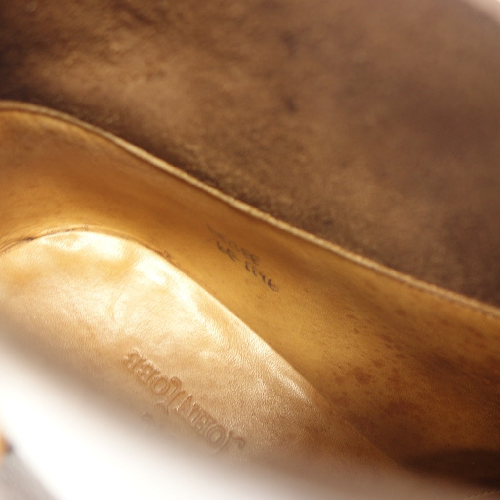 【JOHN LOBB】ジョンロブ デビー ダブルモンクブーツ カーフ ブラウン UK6E 8896ラスト DEBEE