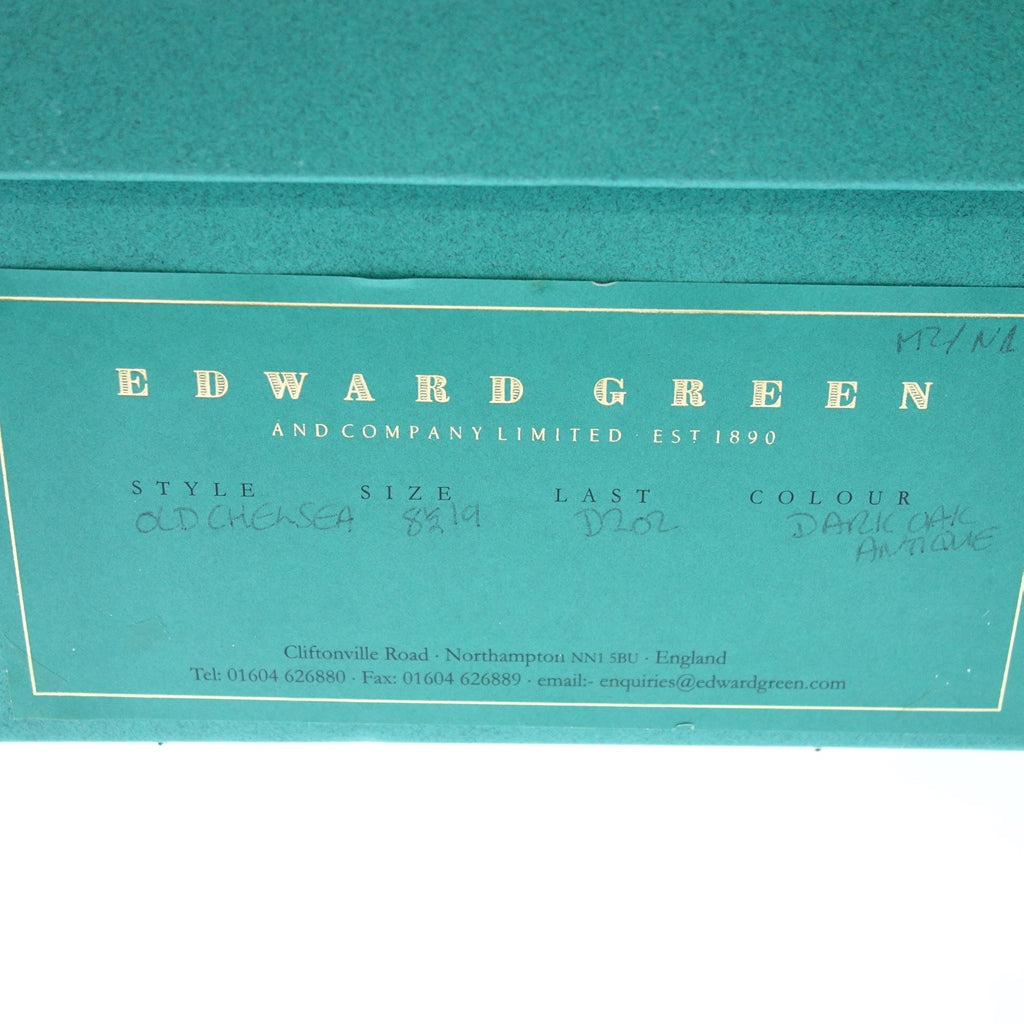 【EDWARDGREEN】エドワードグリーン CHELSEA ストレートチップ カーフ ブラウン サイズ UK8.5D 202ラスト