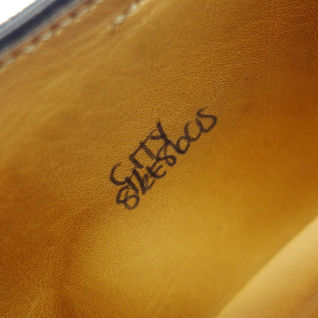 【JOHN LOBB】ジョンロブ CITY ストレートチップ ブラック サイズ.UK8.5E 8695ラスト