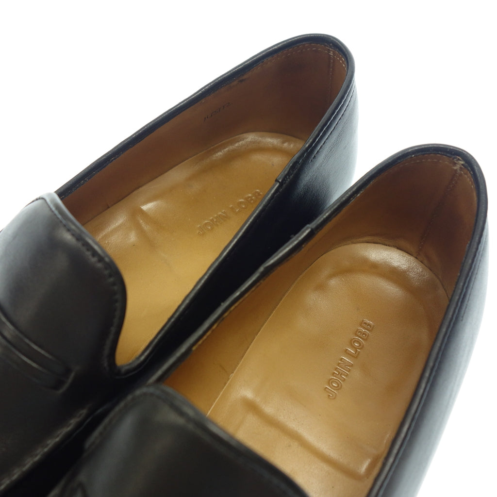 【JOHN LOBB】ジョンロブ AMBLE ローファー カーフ ブラック サイズ UK7E ラスト