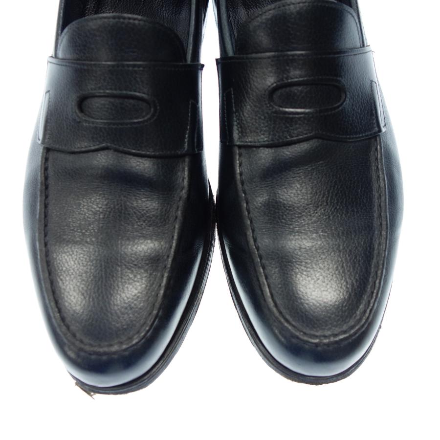 【JOHN LOBB】ジョンロブ LOPEZ グレインレザー コインローファー UK8.5E