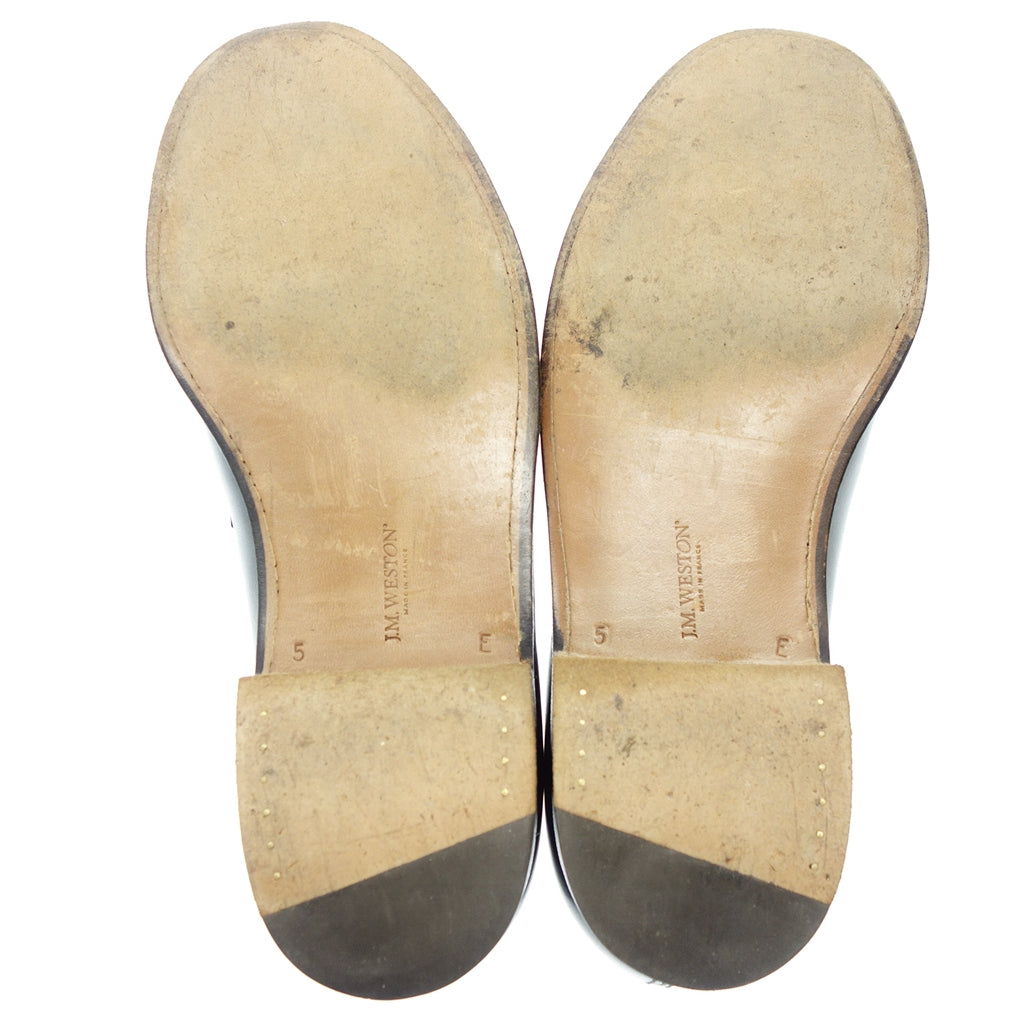 【J.M.WESTON】ジェイエムウエストン 180 シグネチャーローファー カーフ ハンターグリーン サイズ 5E ラスト