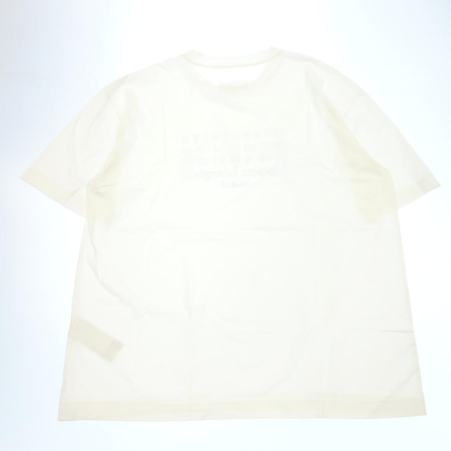 【Maison Margiela】メゾンマルジェラ 2020ss カレンダー ロゴ Tシャツ ホワイト 48