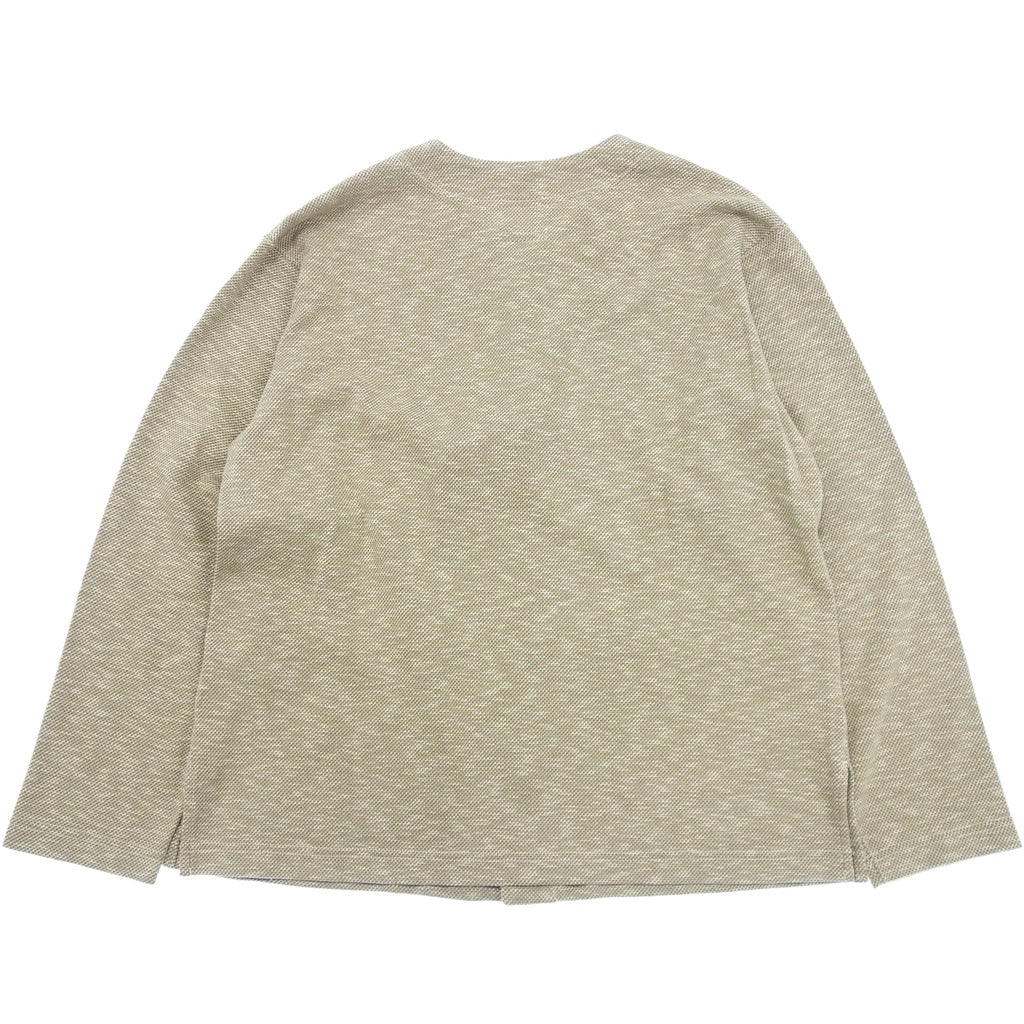 【Engineered Garments】エンジニアードガーメンツ 杢ニットカーディガン コットン×ポリエステル ベージュ サイズS