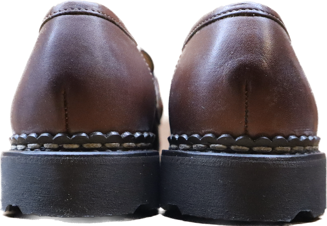 【PARABOOT】パラブーツ ランス ペニーローファー リスレザー マロン サイズ 6 REIMS