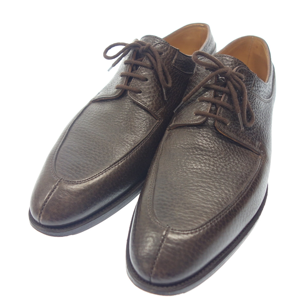 【JOHN LOBB】ジョンロブ ELSON Uチップ シボレザー ブラウン UK9E 8695ラスト