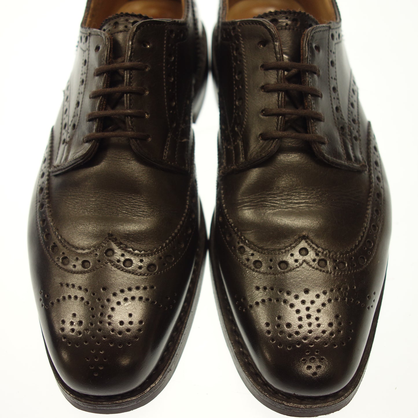 【Tricker’s】トリッカーズ NEWBURY 7423 ウイングチップ ブラウン サイズ UK6.5