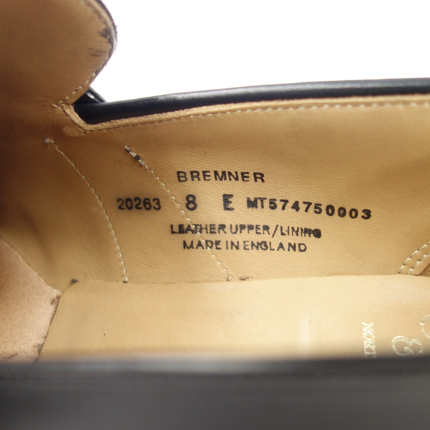 【Crockett&Jones】クロケット&ジョーンズ BREMNER ストラップローファー アニリンカーフ ブラック UK8E 379ラスト