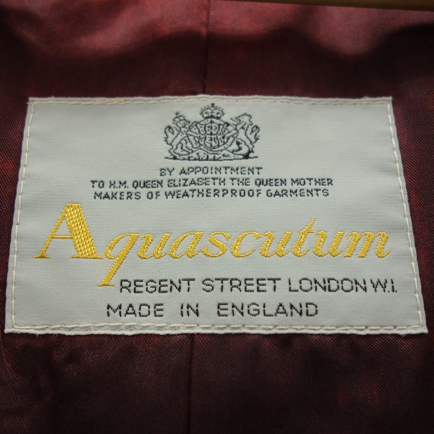 【Aquascutum】アクアスキュータム ベルテッドバルカラーコート カシミヤ100% イギリス製 ネイビー レディース Vintage