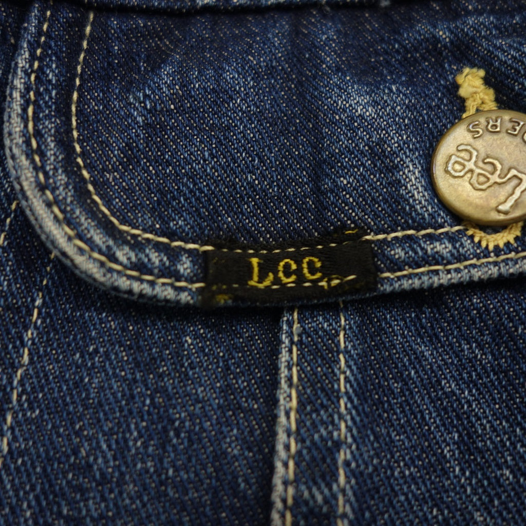【LEE】リー 1960年代101J デニムジャケット インディゴ サイズ 40~42程度。