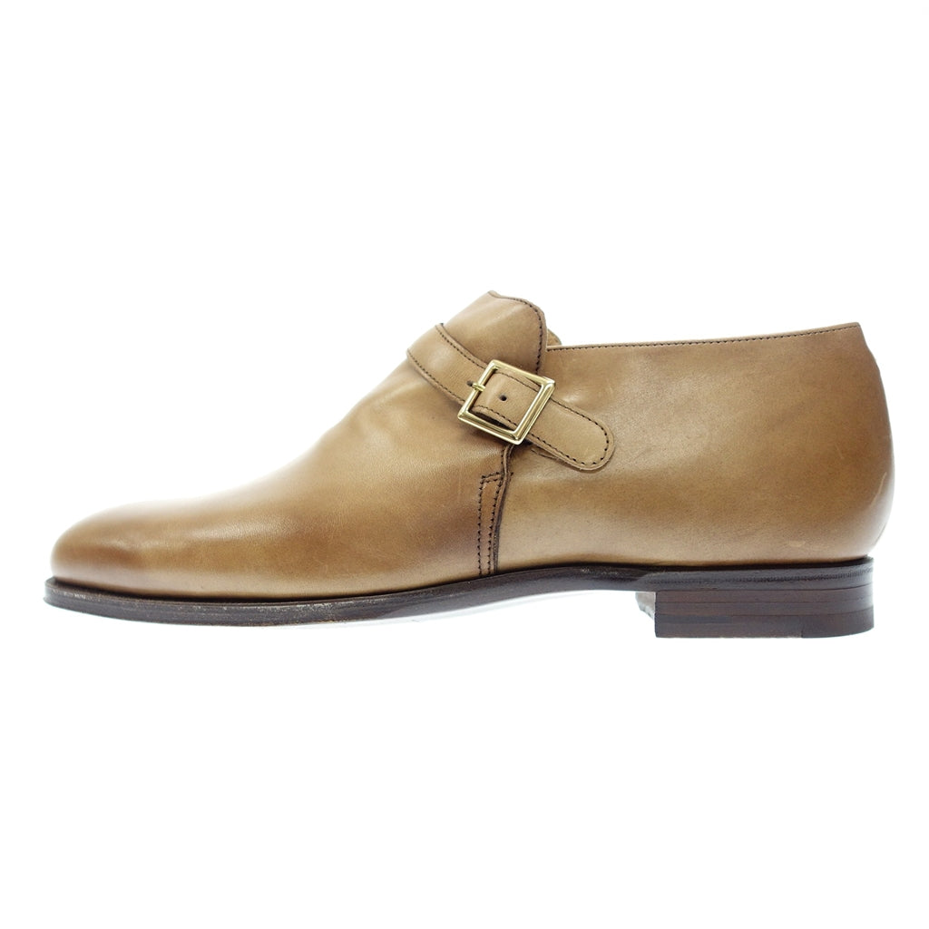 【CROCKETT&JONES】クロケット&ジョーンズ シングルモンクストラップ PULLMAN 5895 ライトブラウン サイズ7D