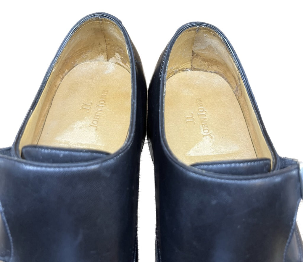【JOHN LOBB】ジョンロブ ウィリアム ダブルモンク カーフ ブラック サイズ UK6EE 9795ラスト
