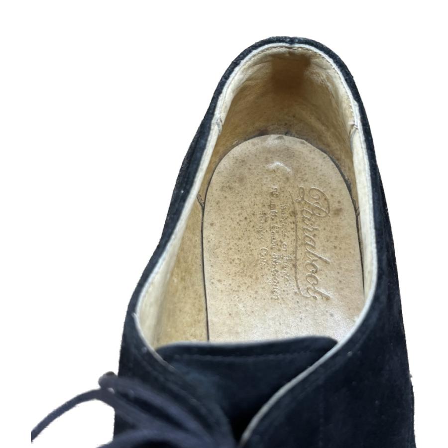 【Paraboot】パラブーツ ヴィンテージ アヴィニョン Uチップ スエード ブラック サイズ UK8 ラスト
