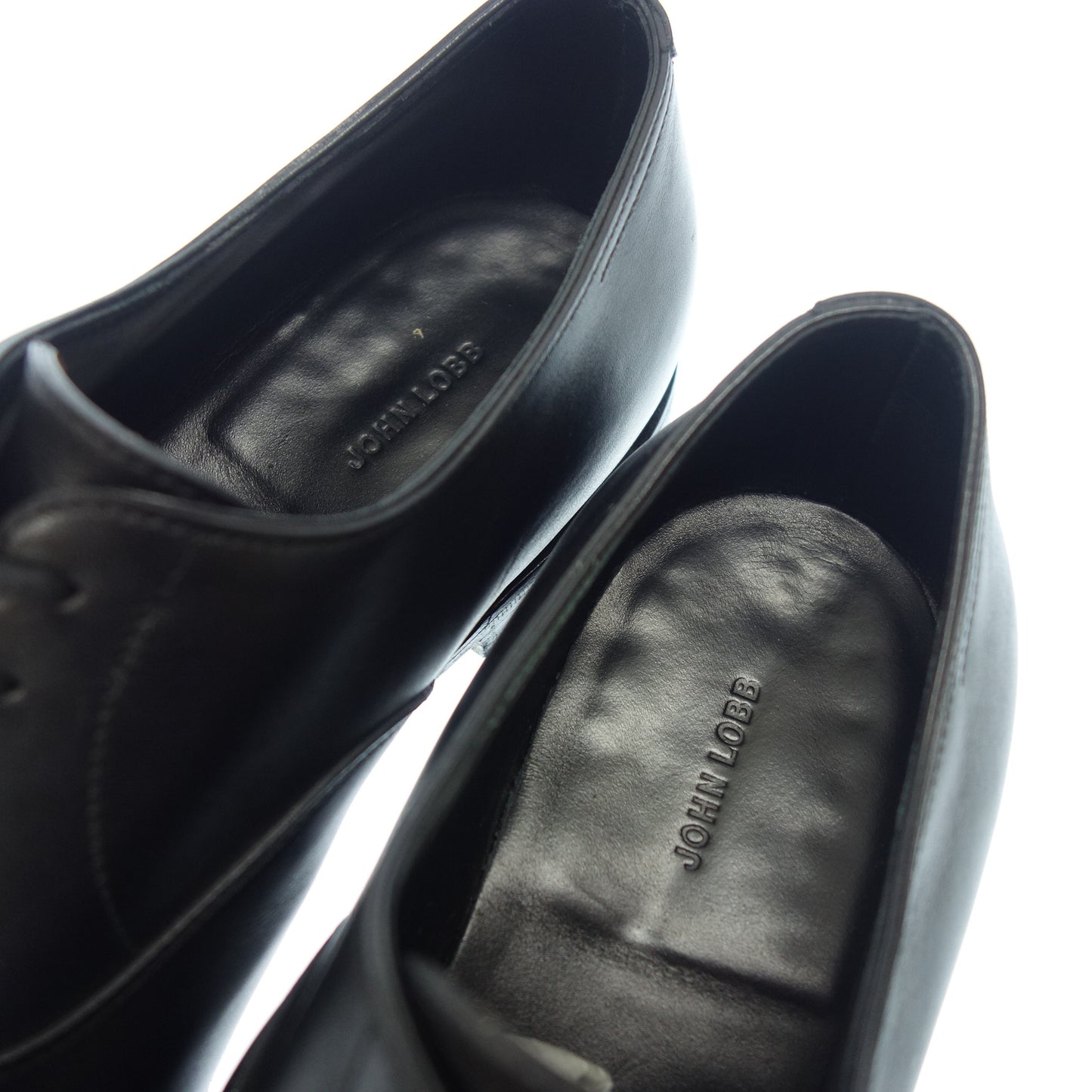 【JOHN LOBB】ジョンロブ リジェクト品 CITYⅡ ストレートチップ カーフ ブラック サイズ UK7.5EE 7000ラスト