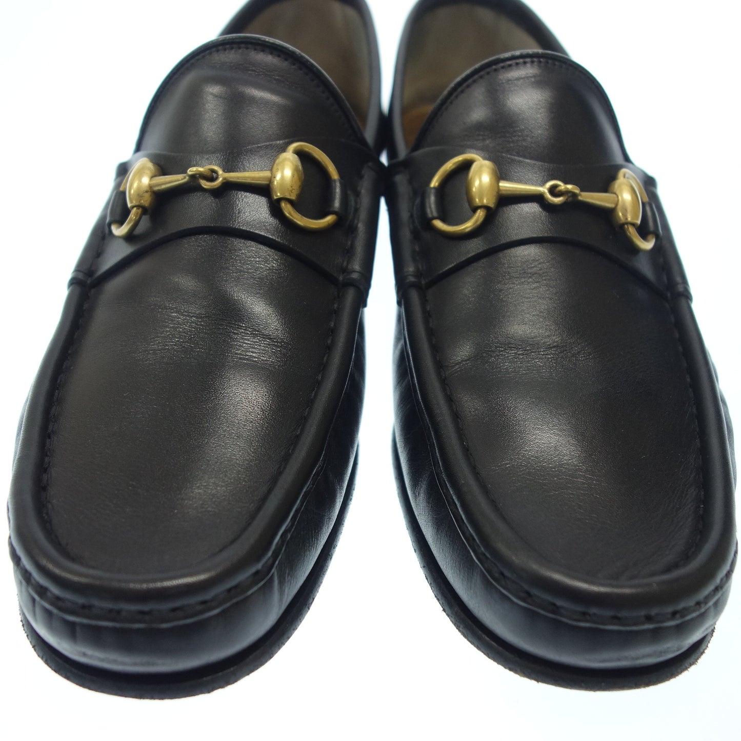 【GUCCI】グッチ 1953 ビットローファー カーフ ブラック サイズ 7 ラスト
