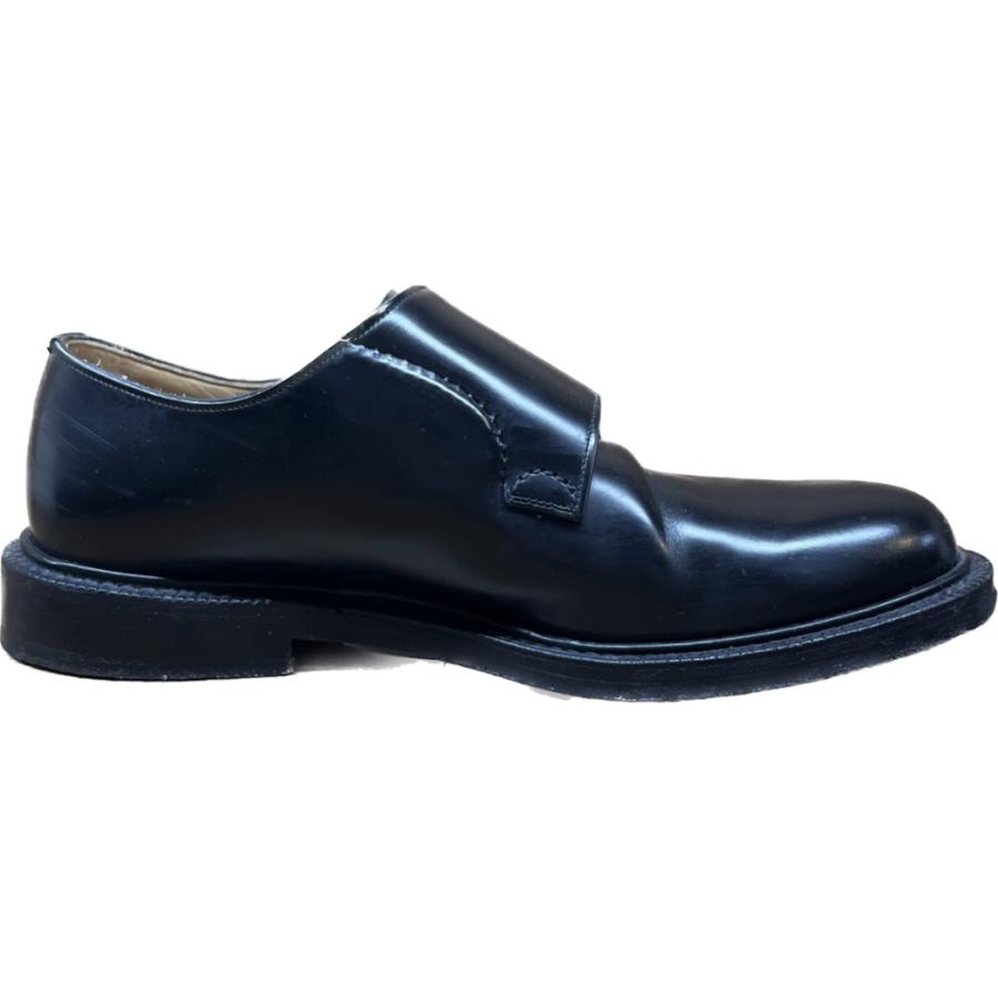 【Church’s】チャーチ LAMBOURN ポリッシュドバインダーカーフ ダブルモンク UK7F