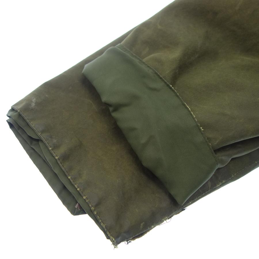 【Barbour】バブアー 1990年代 ノーザンブリア オイルドコート カーキ サイズ 46 NORTHUMBRIA