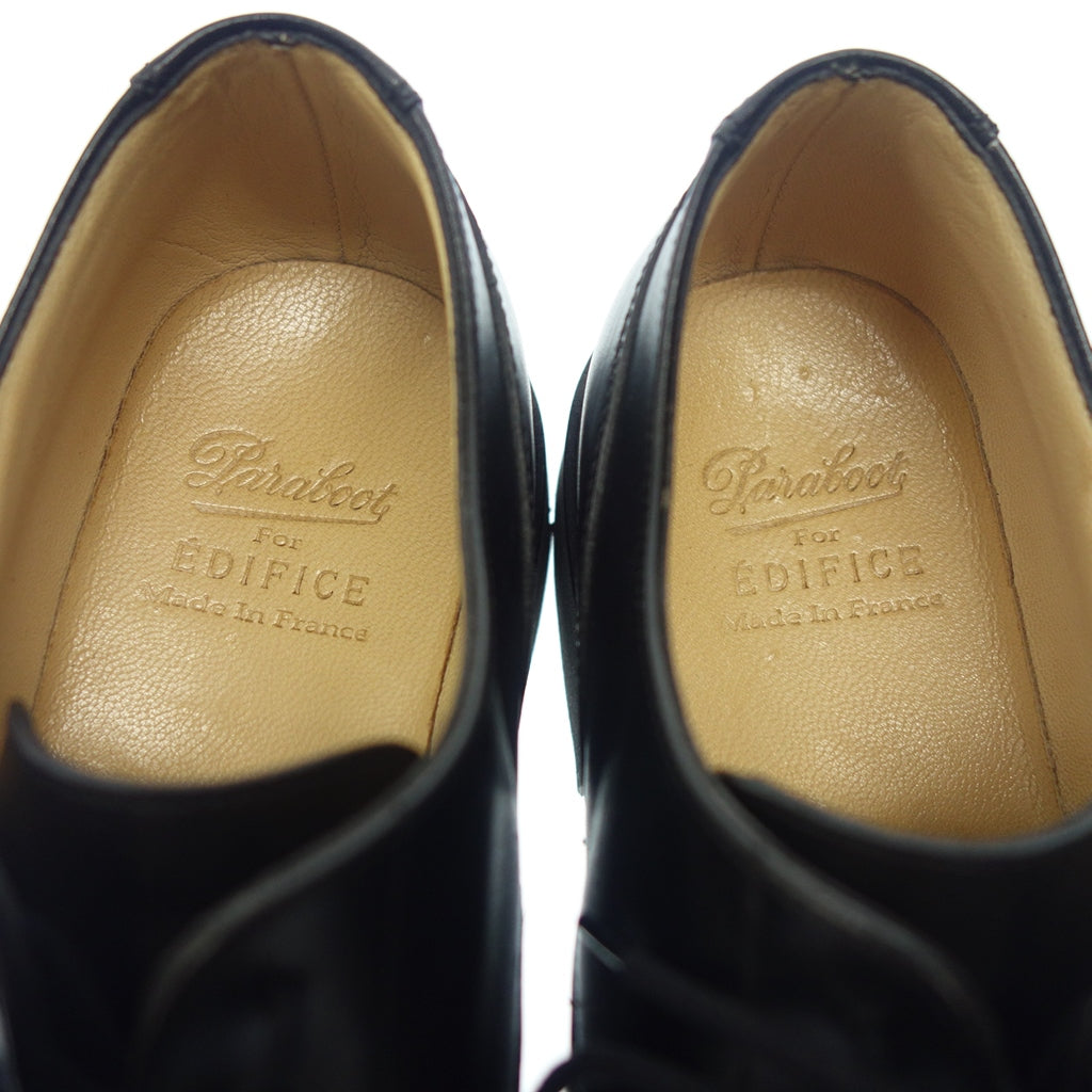 【PARABOOT】パラブーツ エディフィス別注 シャンボード Uチップ カーフ ブラック サイズ UK6