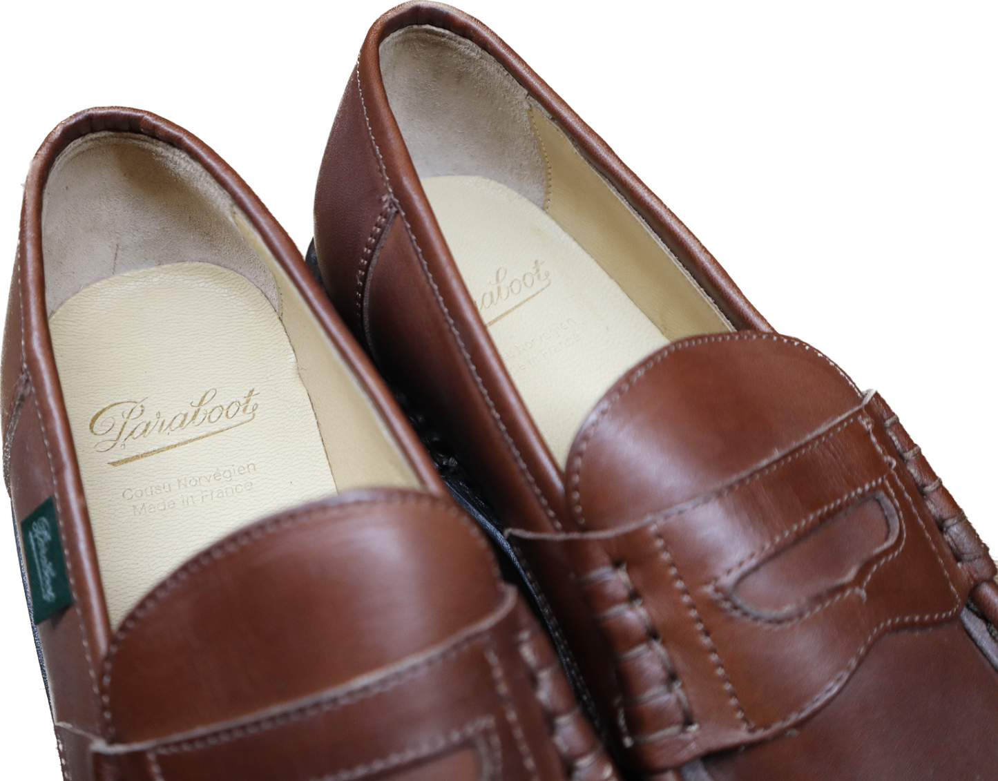 【PARABOOT】パラブーツ ランス ペニーローファー リスレザー マロン サイズ 6 REIMS