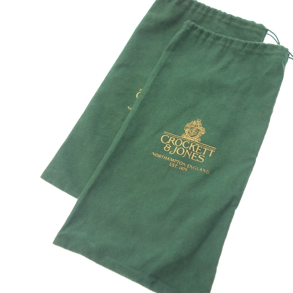 【CROCKETT&JONES】クロケット&ジョーンズ ウエストフィールド セミブローグ カーフ ブラウン UK7.5E 341ラスト WESTFIELD