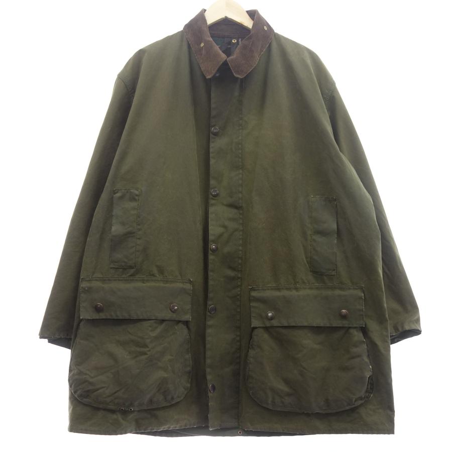 【Barbour】バブアー 1990年代 ノーザンブリア オイルドコート カーキ サイズ 46 NORTHUMBRIA