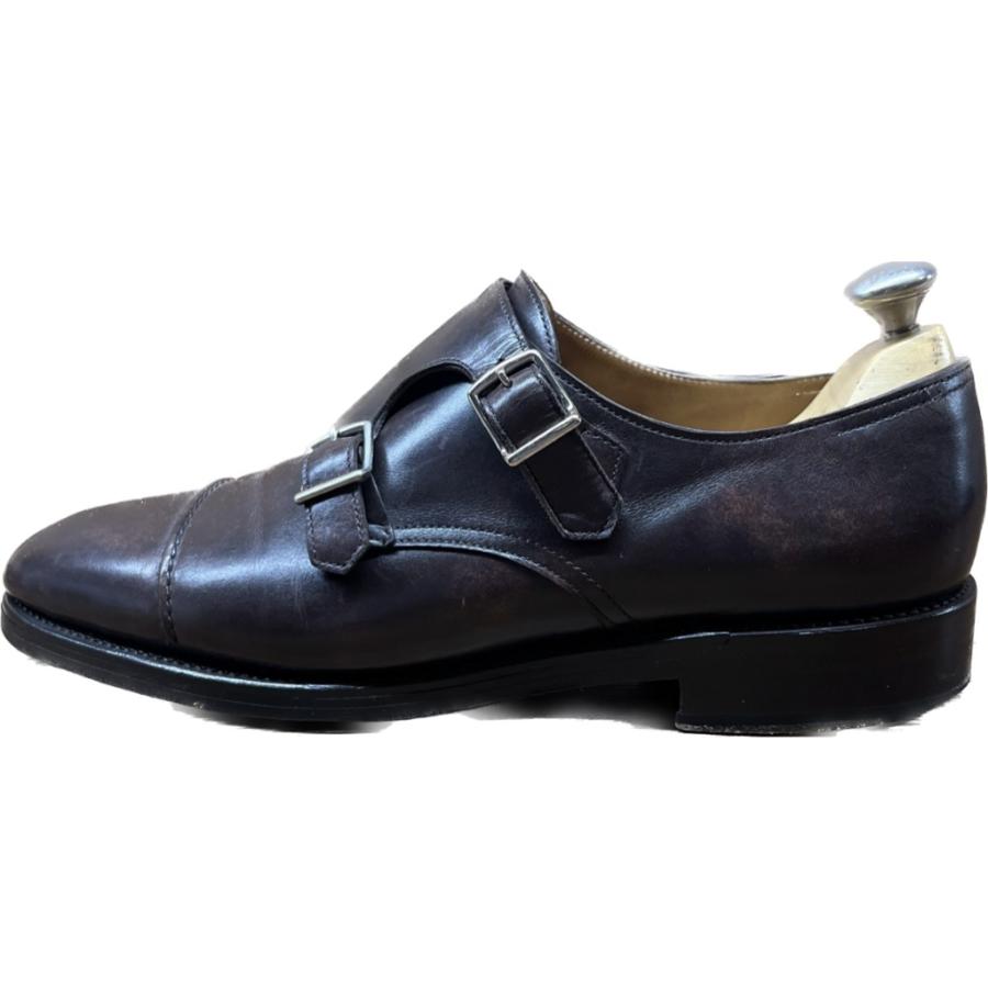 【JOHN LOBB】ジョンロブ ウィリアム ダブルモンク ミュージアムカーフ サイズ UK6D 9795ラスト